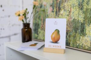 Weekly Milestone Cards for Pregnancy Pregnancy Milestone Cards
